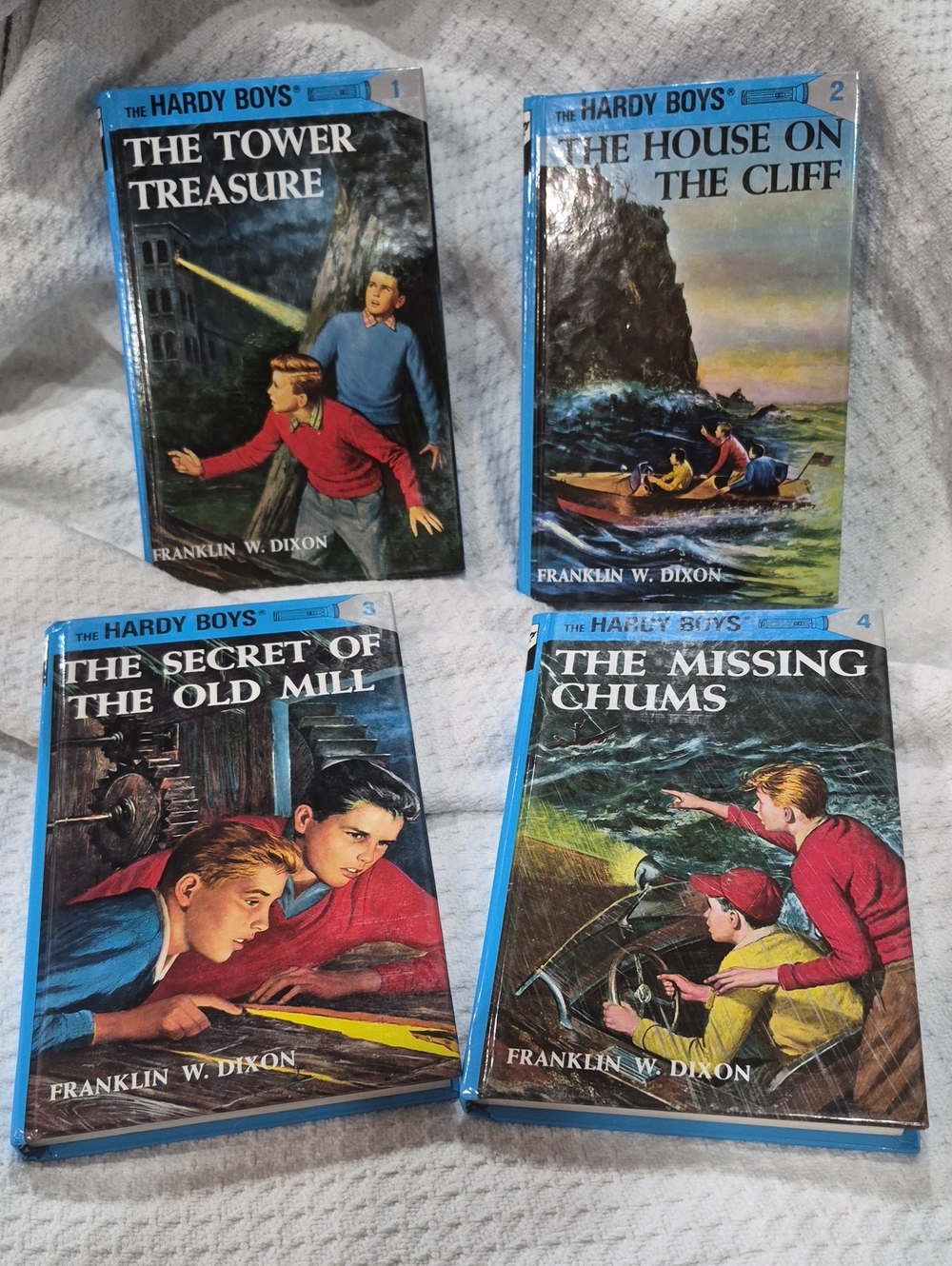 New The Hardy Boys Hardback Books Lot Of #1-4